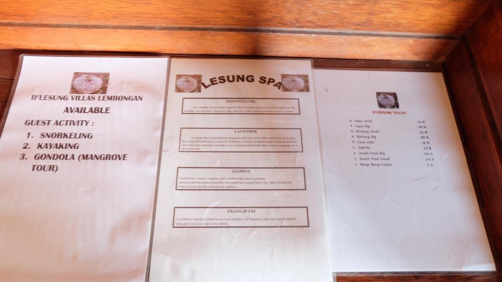 D'lesung * Nusa Lembongan (Bali)