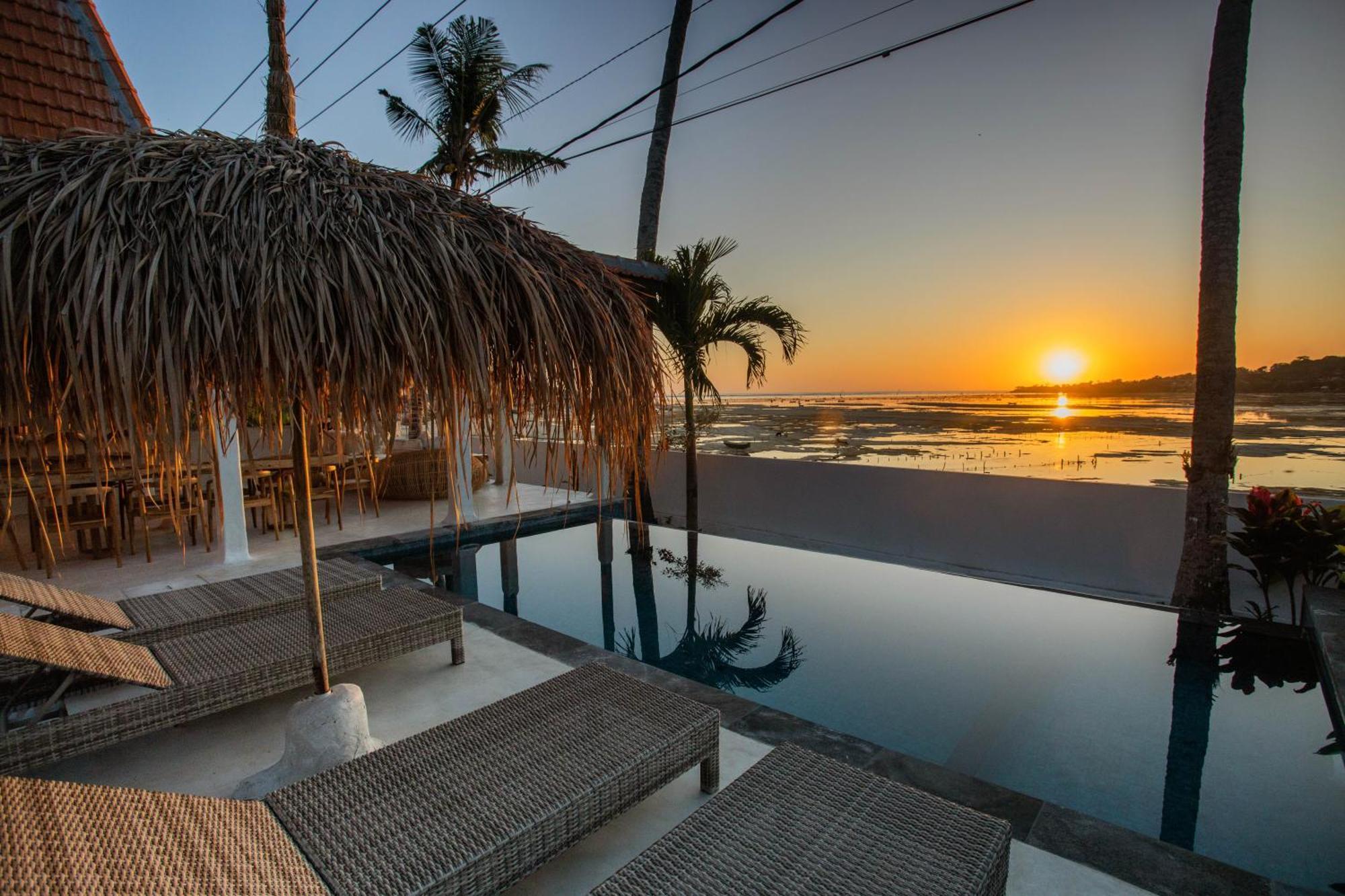 Villa Sunset House Ceningan, 10 Person Beachview Private *