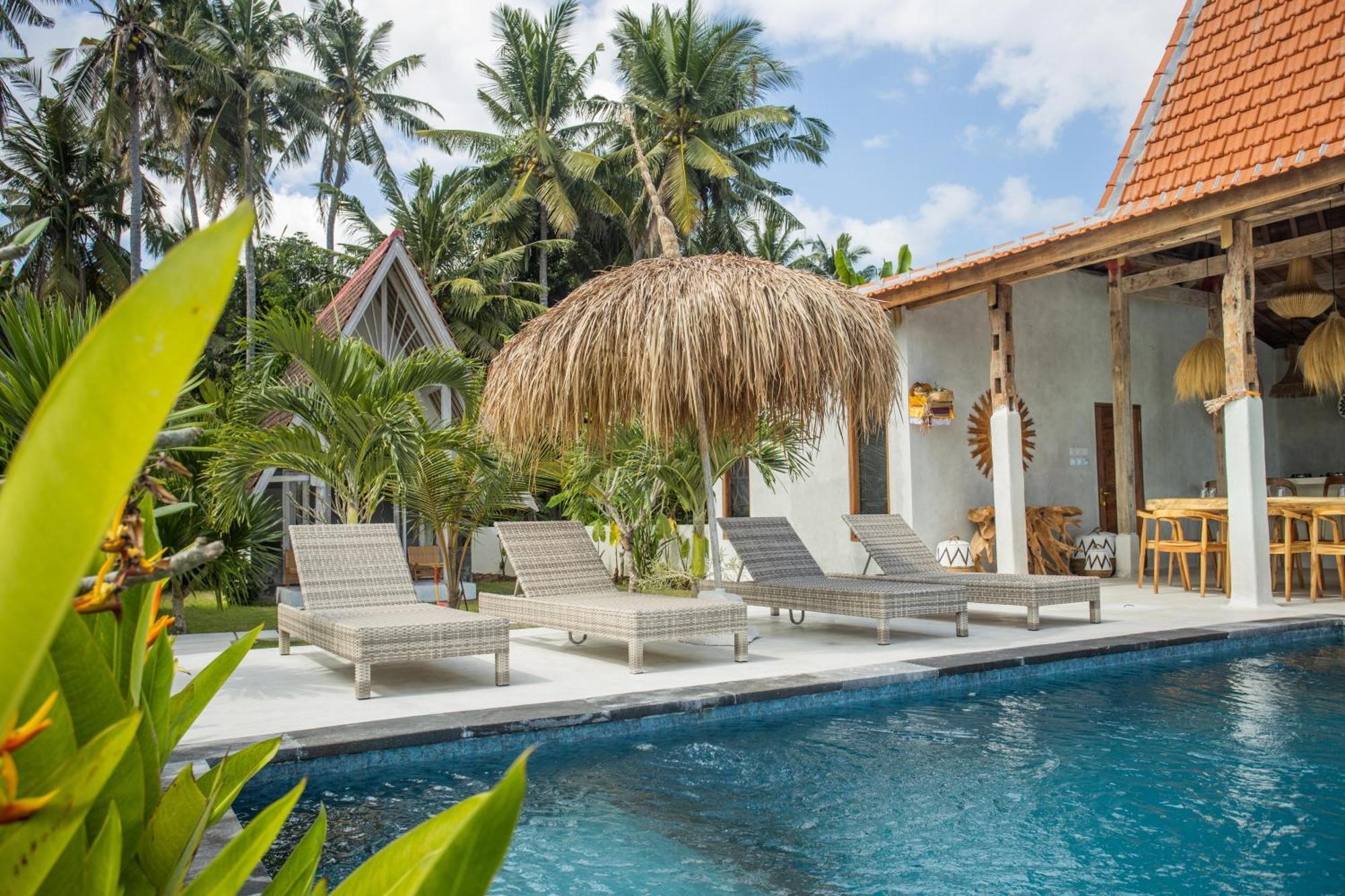 Villa Sunset House Ceningan, 10 Person Beachview Private *