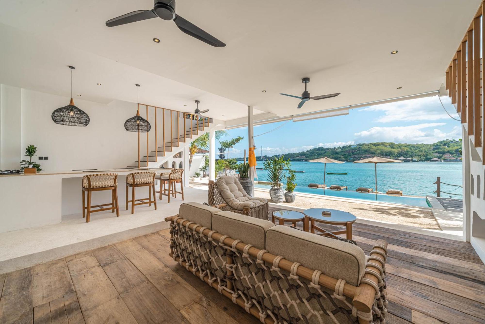 La Ceningan - Breathtaking 4br Beachfront In Nusa Ceningan Villa Nusa Lembongan (Bali)