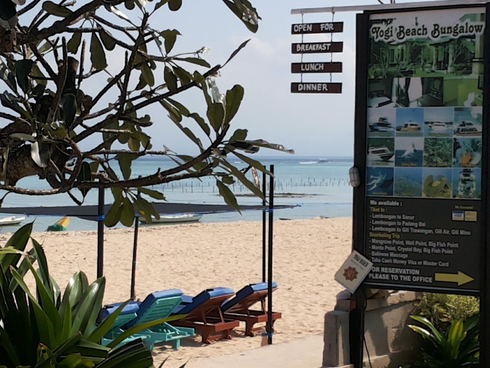 Apartment Yogi & The Blue Yogi Restaurant Nusa Lembongan (Bali)