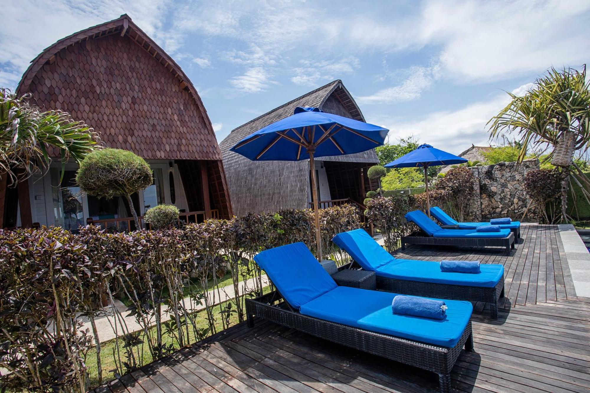 Taman liburan Water Blow Huts Nusa Lembongan (Bali)