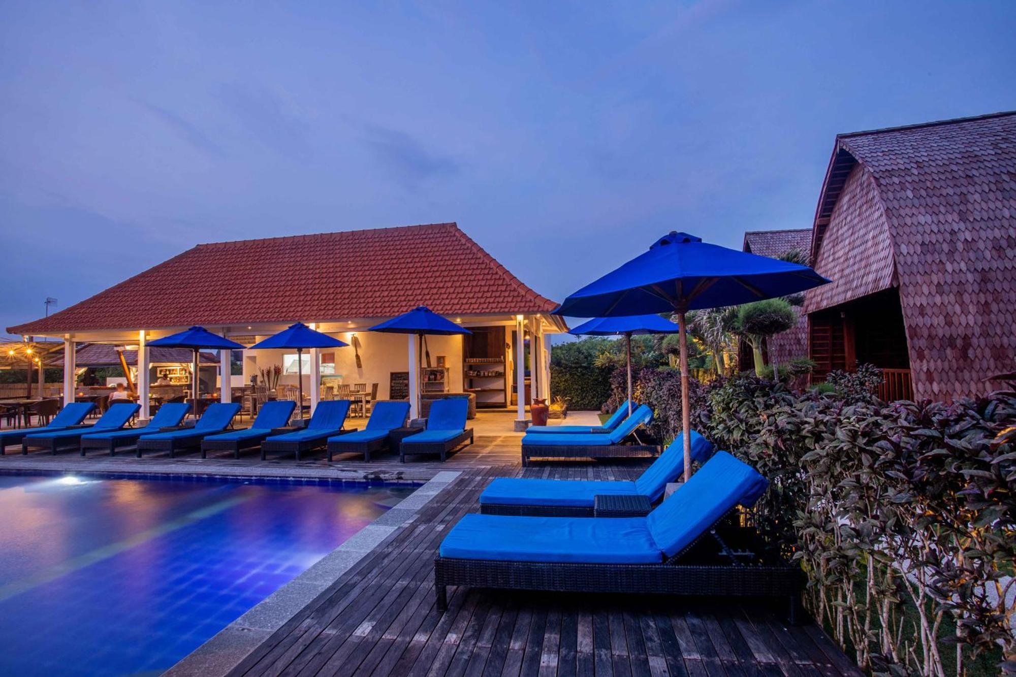 Taman liburan Water Blow Huts
