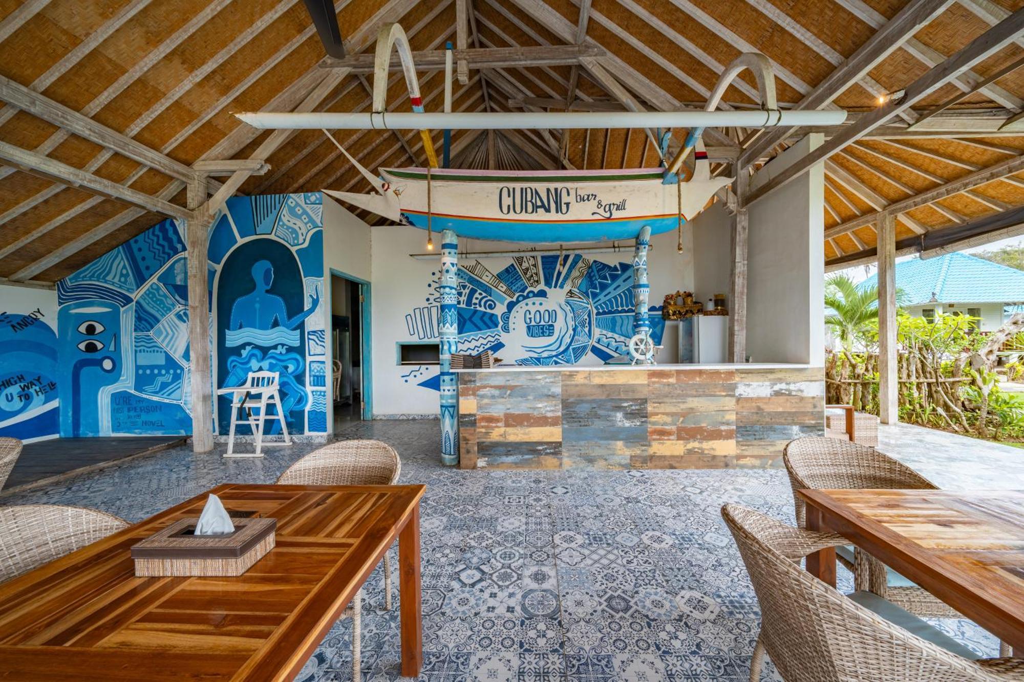 Taman liburan The Cubang Hut's Lembongan